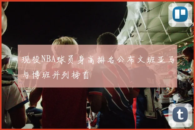 现役NBA球员身高排名公布文班亚马与博班并列榜首